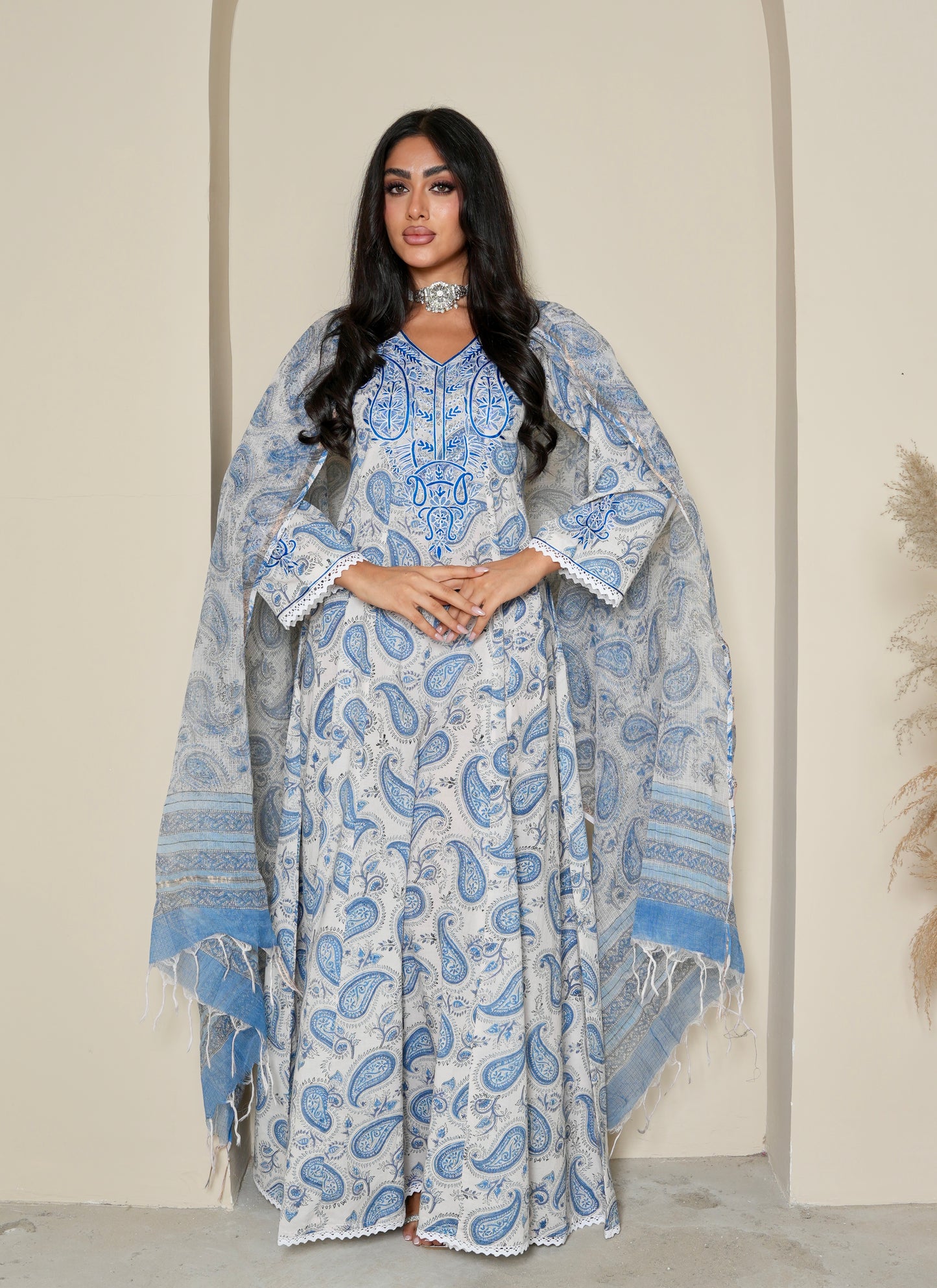 Blue Paisley