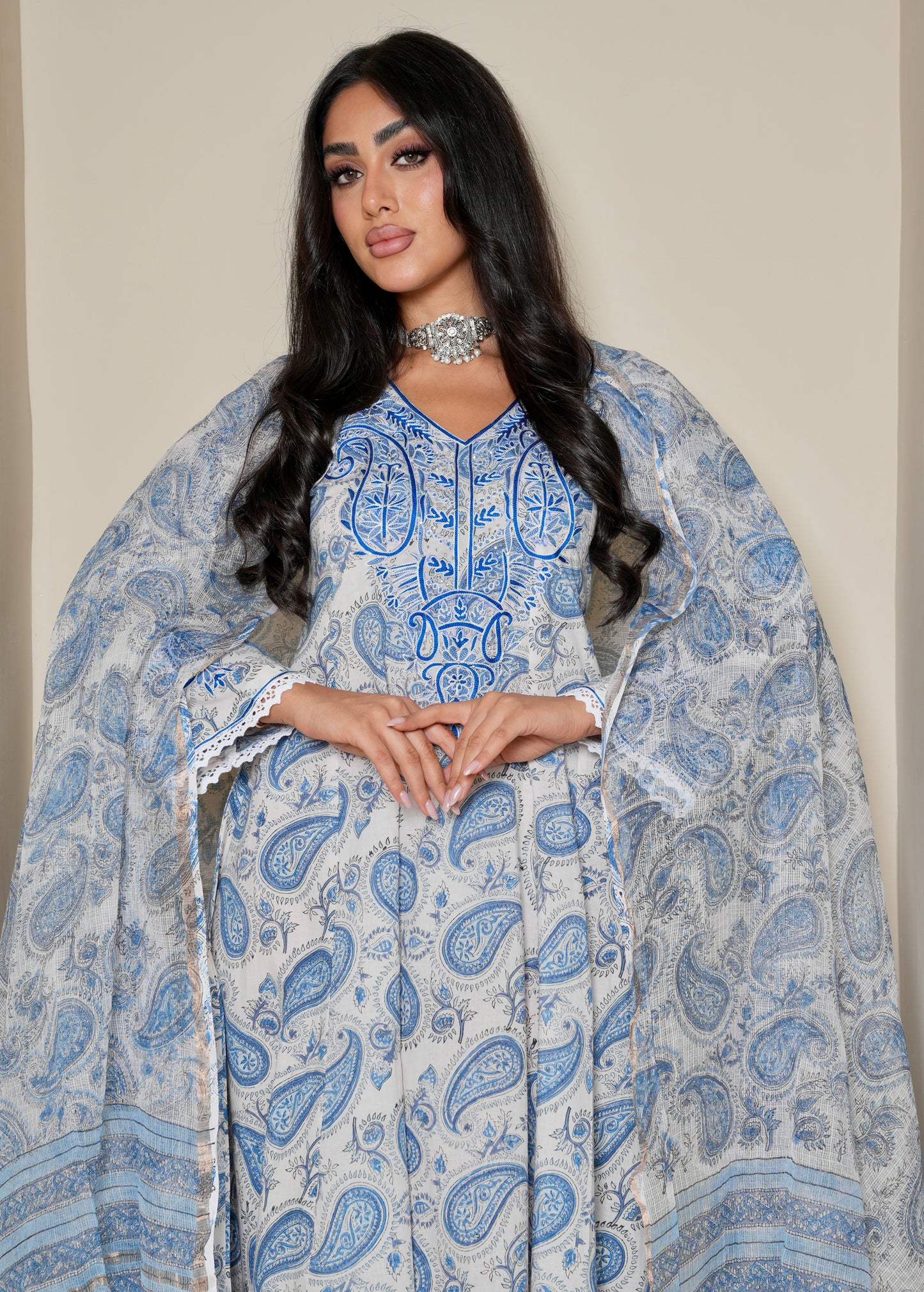 Blue Paisley
