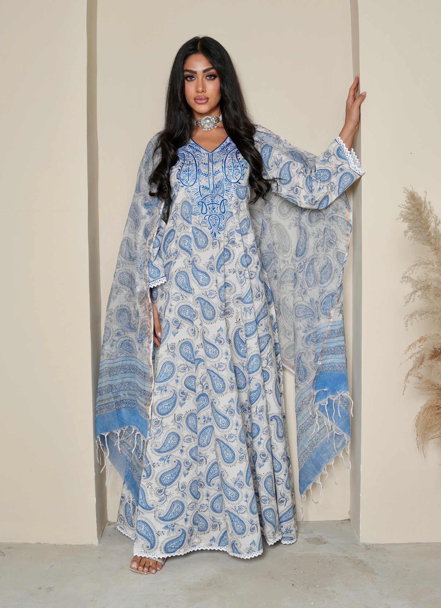 Blue Paisley