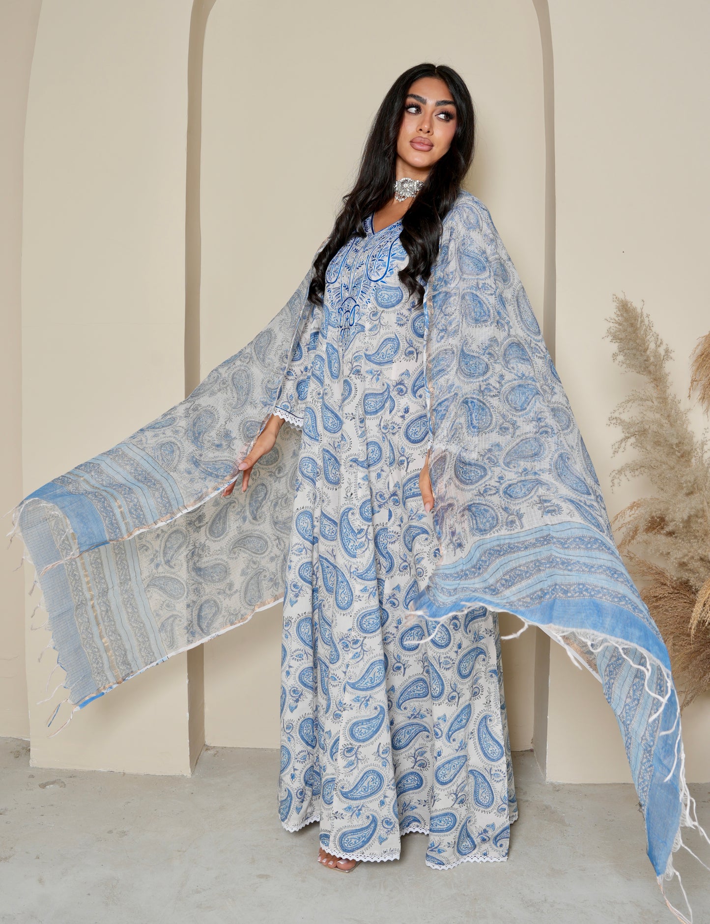 Blue Paisley