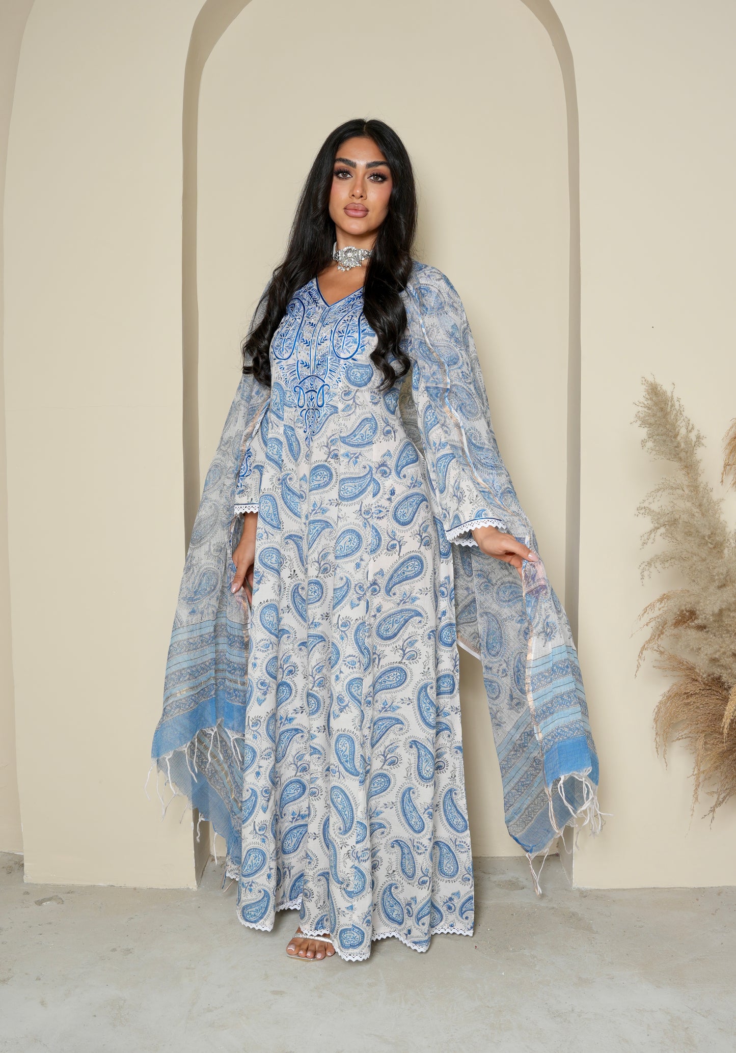 Blue Paisley